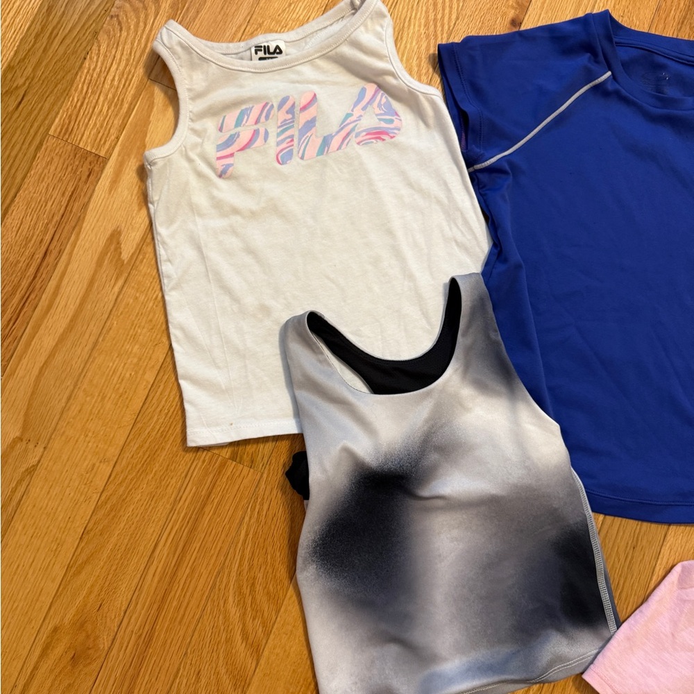 Girls size 6 athletic tops - Picture 2 of 4